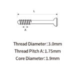 3.Omm Cancellous Screws - Image 2