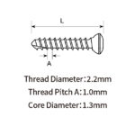2.2mm Cancellous Screws - Image 2