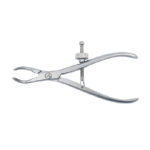 Bone Holding Forceps With Serrated Jaws-Spinlock